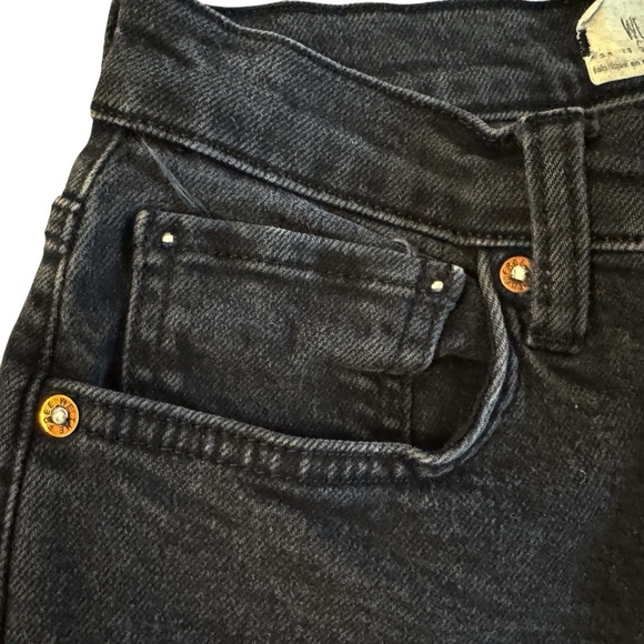 Free People We the Free Women's Black Jeans skinny high rise size 26 #801 - Picture 6 of 14